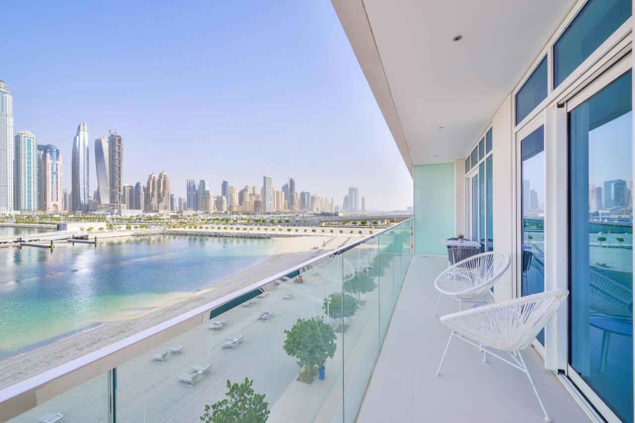 Ultra Luxury Emaar Beachfront - Private Beach And Pool Дубай Екстер'єр фото