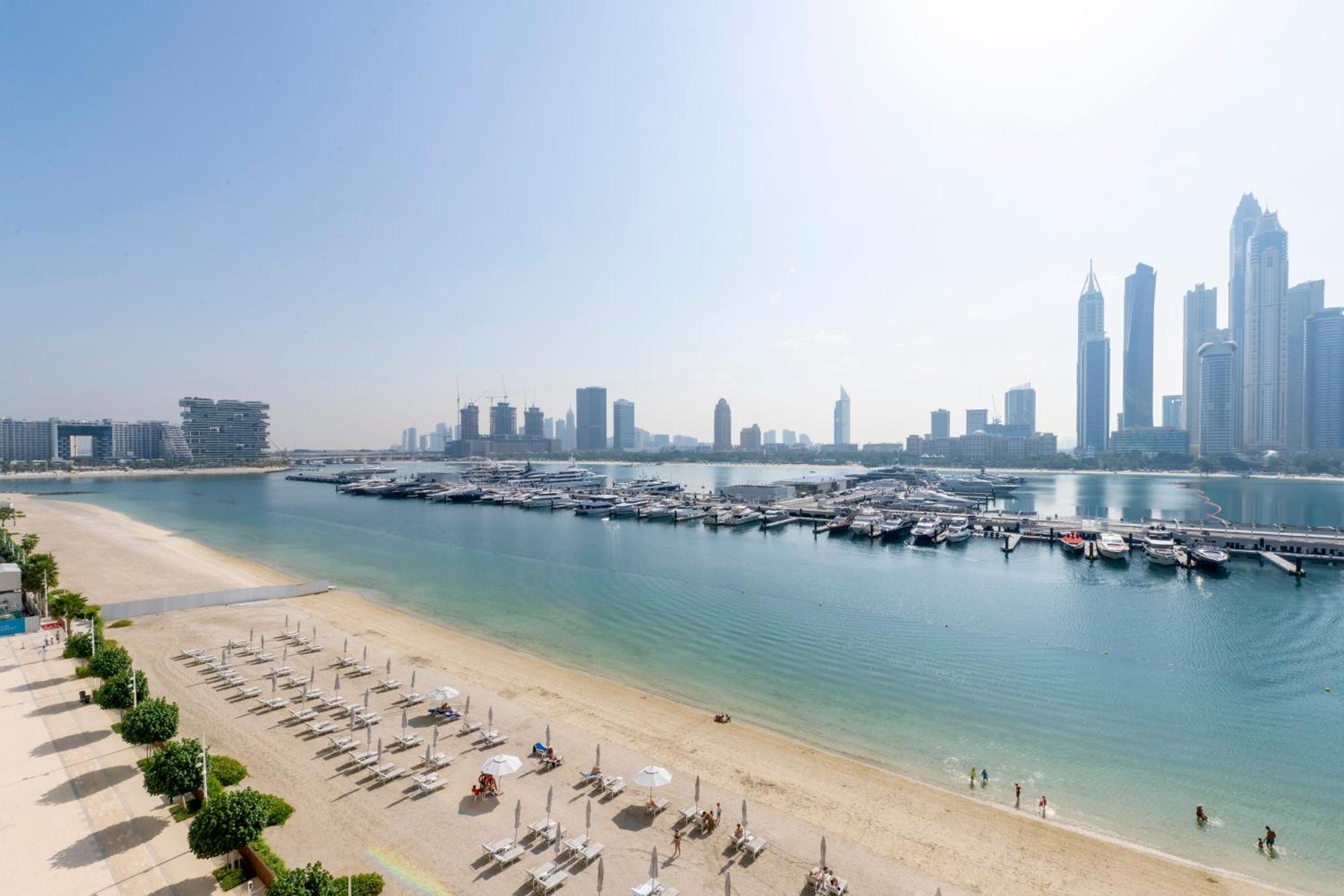 Ultra Luxury Emaar Beachfront - Private Beach And Pool Дубай Екстер'єр фото