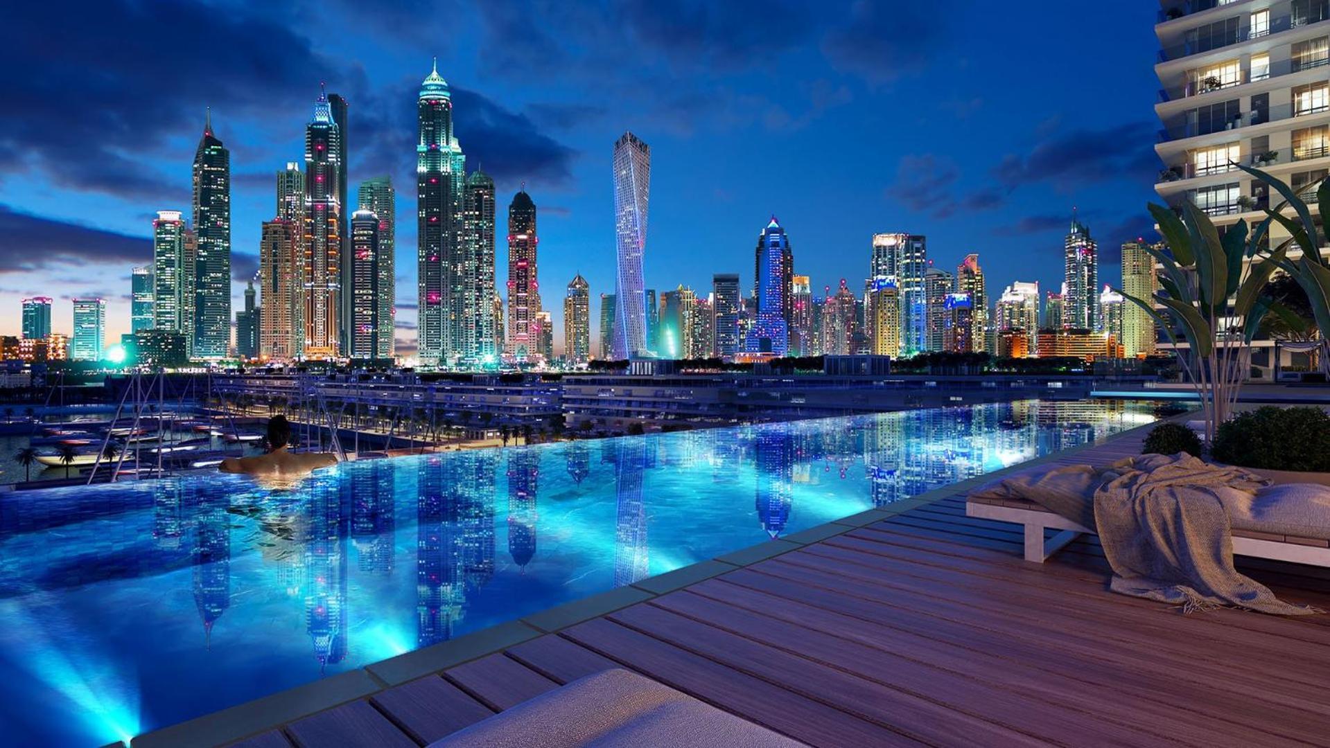 Ultra Luxury Emaar Beachfront - Private Beach And Pool Дубай Екстер'єр фото